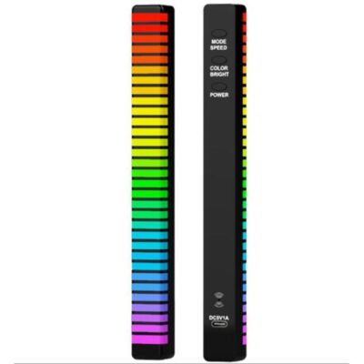 3D RGB APP Control Rechargeable Rhythm Light With Voice-Activated Pickup (DT-10)