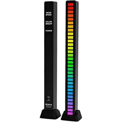 RGB APP Control Rechargeable Rhythm Light With Voice-Activated Pickup (DT8-16)