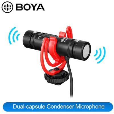 BOYA BY-MM1 Pro Dual Head Stereo Microphone