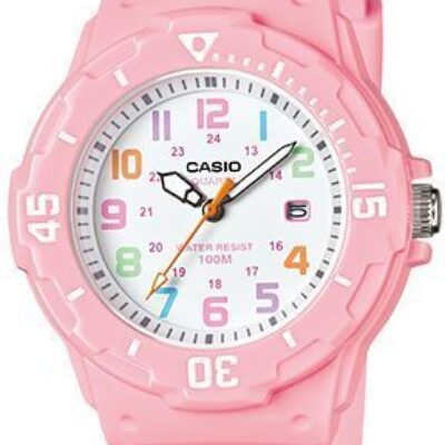 Casio Ladies Pink Resin Band Watch – (LRW-200H-4B2V)