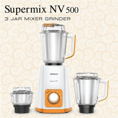 Havells SuperMix NV 700-Watt Mixer Grinder (Orange)