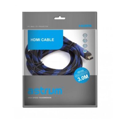 HDMI 3.0M 1.4v Braided Cable