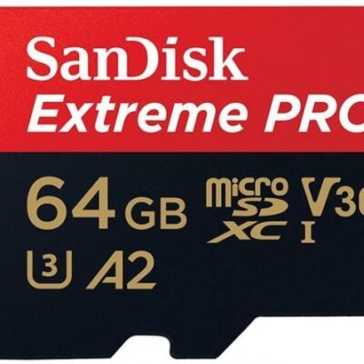 Original SanDisk 64GB Extreme PRO microSDXC Memory Card