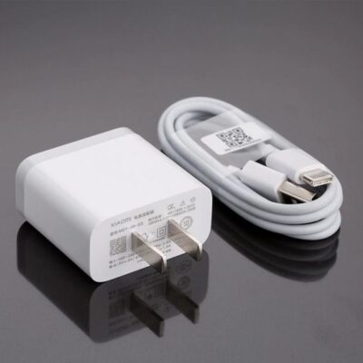 Original Mi 3A USB Charger With Type C Cable – White