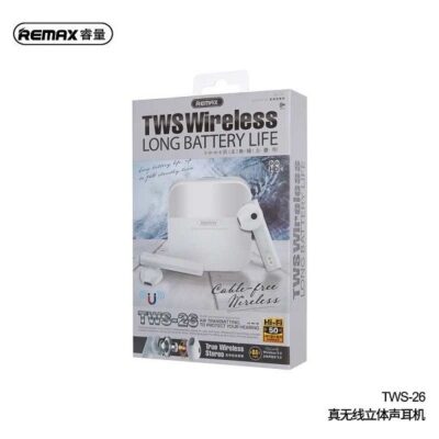 Remax TWS-26 Long Battery Life Bluetooth Earbuds