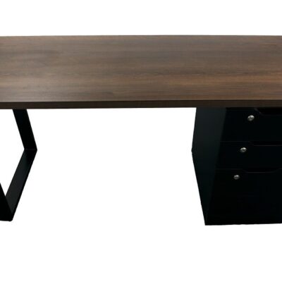 Sketch Steel Series Table With Alex Drawer (RS-D-WNB)