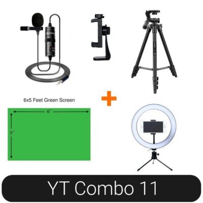 Youtube Starter Face Cam Studio Combo Set (YT-11)