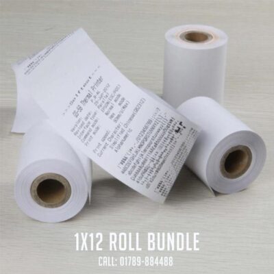 Thermal Paper For POS Printer (58mm, 1×12 Roll)