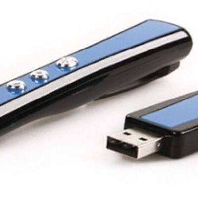 Wireless Laser Pointer with Page Up/Down Function- PP900, Blue