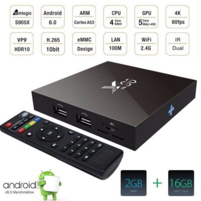 X96 Android TV BOX Mini – Android 6.0