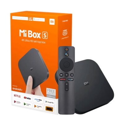 Xiaomi Mi TV Box S (Global Version) 4K HDR Android TV Box with Google Cast and Voice Assistant