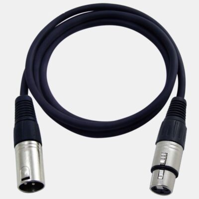 XLR Male to Female Cable for Condenser Microphone (ODIO, XLR5)